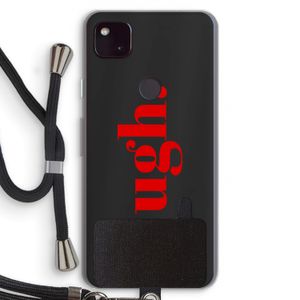 Ugh: Pixel 4a 5G Transparant Hoesje met koord
