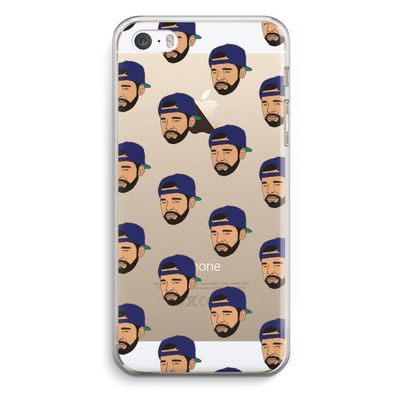 Drake Away: iPhone 5 / 5S / SE Transparant Hoesje