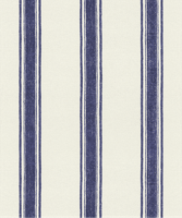 Geometrisch behang verticale lijnen marineblauw