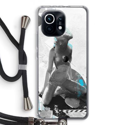 I will not feel a thing: Xiaomi Mi 11 Transparant Hoesje met koord