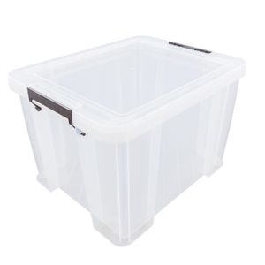 Allstore Opbergbox - 36 liter - Transparant - 47 x 38 x 31 cm   -