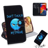 Woede patroon gekleurde tekening horizontale Flip lederen case voor Xiaomi Redmi opmerking 6/Redmi opmerking 6 Pro met houder & card slots & portemon