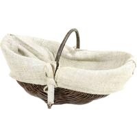 Siena Garden 01005.4/RL Draaimand met jute 55 x 29 x 24 cm, ovaal 1 stuk(s)