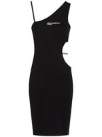 Karl Lagerfeld Jeans cut-out tank minidress - Noir - thumbnail