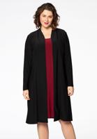 Yoek Vest lang | Zwart | Maat 54/56