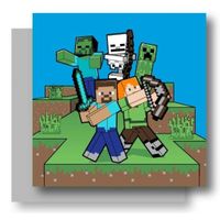 Minecraft sierkussen Hunting - 35X 35Cm - thumbnail