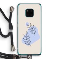 Leaf me if you can: Huawei Mate 20 Pro Transparant Hoesje met koord