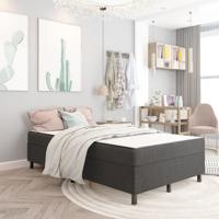 Boxspringframe stof grijs 120x200 cm