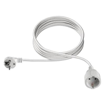Bachmann 341.200S Stroom Aansluitkabel 16 A Wit 2.00 m H05VV-F 3G 1,5 mm²