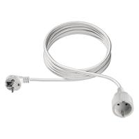 Bachmann 341.200S Stroom Aansluitkabel 16 A Wit 2.00 m H05VV-F 3G 1,5 mm²