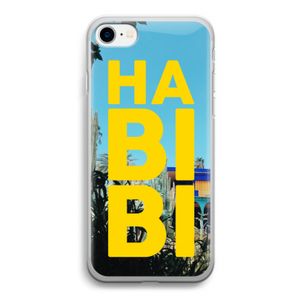 Habibi Majorelle : iPhone SE 2020 Transparant Hoesje