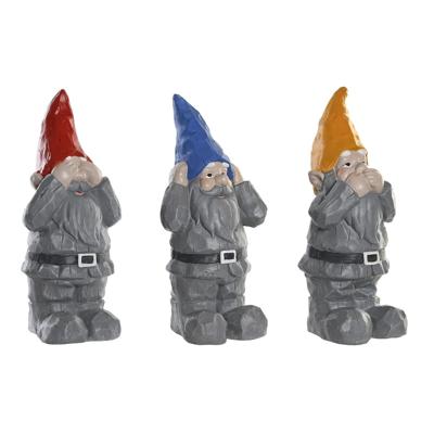 Decoratieve figuren DKD Home Decor 25 x 18,3 x 48,2 cm Kabouter Magnesium