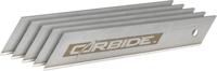 5 Stanley Carbide reserve afbreekmessen 25 mm