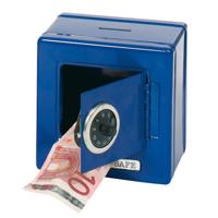 Goki kluis metaal blauw