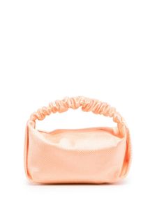 Alexander Wang mini sac Scrunchie à ornements en cristal - Orange