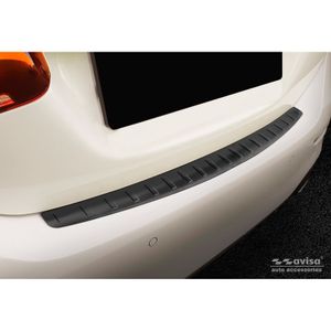 Zwart RVS Bumper beschermer passend voor Mercedes A-Klasse W177 Sedan 9/2018- 'Ribs' AV245222