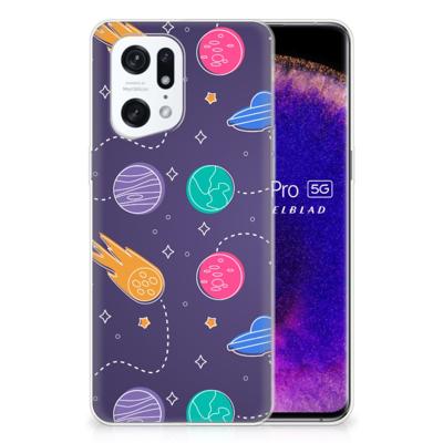 OPPO Find X5 Pro | Sillicone Back Cover | Space