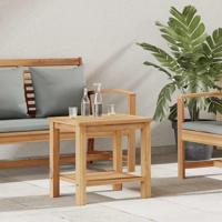 Salontafel Bruin 50 x 35 x 45 cm Massief teakhout