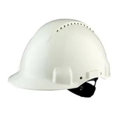 3M veiligheidshelm geventileerd met Uvicator - ratelverstelling - wit - G3000NUV-VI