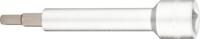 HAZET Verlengstuk 4910-6 · 1/2 inch (12,5 mm) vierkant hol · Binnen-zeskant-profiel · SW 6 mm