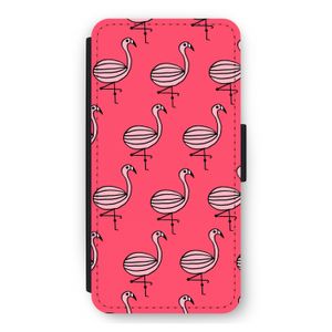 Flamingo: iPhone 12 Pro Max Flip Hoesje