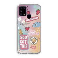 Positivity: Samsung Galaxy M31 Transparant Hoesje