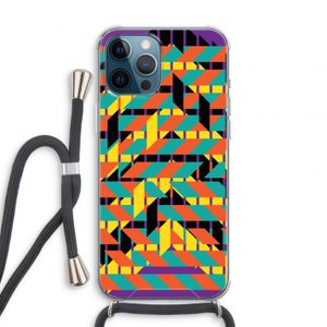 Skew Bee 2: iPhone 12 Pro Transparant Hoesje met koord
