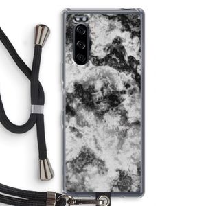 Onweer: Sony Xperia 5 Transparant Hoesje met koord
