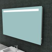 LED Badkamerspiegel Wiesbaden Tigris 140x80 cm met Stopcontact