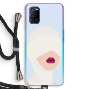 Incognito: Oppo A52 Transparant Hoesje met koord