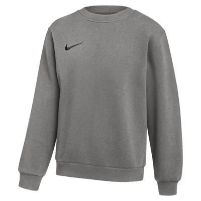 Nike Park 26 Fleece Crew Sweater Kids Donkergrijs Zwart