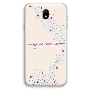 Sterren: Samsung Galaxy J7 (2017) Transparant Hoesje
