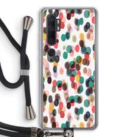 Tropical Dots: Xiaomi Mi Note 10 Pro Transparant Hoesje met koord