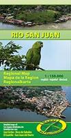 Wegenkaart - landkaart Regionalmap Río San Juan with Cityplans San Carlos | Mapas Naturismo Wegenkaart - landkaart Regionalmap Río San Juan with Cityplans San Carlos | Mapas Naturismo