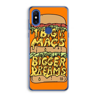 Big Macs Bigger Dreams: Xiaomi Mi Mix 3 Transparant Hoesje