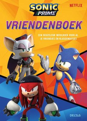 Sonic Prime vriendenboek (Hardback)