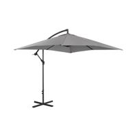 Parasol - Donkergrijs - vierkant - 250 x 250 cm - kantelbaar