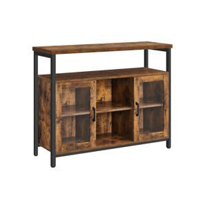 Dressoir met glazen deuren