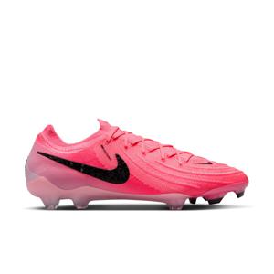 Nike Phantom GX II Elite Gras Voetbalschoenen (FG) Felroze Lichtroze Zwart