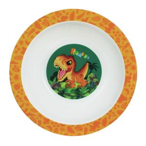 Jurassic World dinosaurus bordje - diep - D16 cm -kunststof - kinderbordje