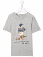 POLO RALPH LAUREN KIDS t-shirt Polo Bear à motif imprimé - Gris