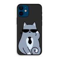 Cool cat: iPhone 12 mini Biologisch afbreekbaar hoesje