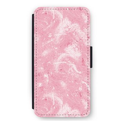 Abstract Painting Pink: iPhone 11 Flip Hoesje