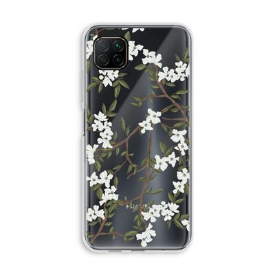 Blossoming spring: Huawei P40 Lite Transparant Hoesje