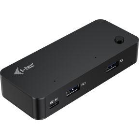 I-tec Universal KVM HUB 2x USB-C + 2x USB-A 3.0