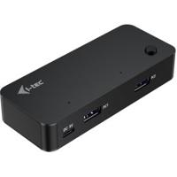 I-tec Universal KVM HUB 2x USB-C + 2x USB-A 3.0 - thumbnail