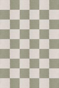 Layered - Vloerkleed Chess Wool Rug Sage - 180x270 cm