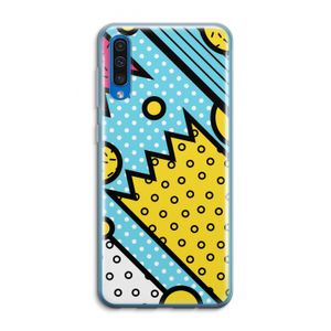 Pop Art #1: Samsung Galaxy A50 Transparant Hoesje