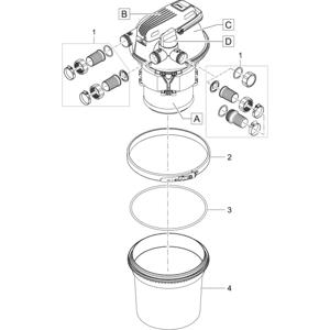 Oase UVC Vervanglamp 24W - Algenbestrijding & Helder Vijverwater, Eenvoudige Installatie