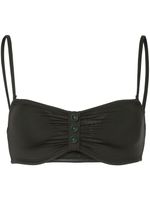 Duskii Appletini bandeau bikini top - Noir